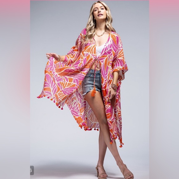 Dune Dreams Kimono - Picture 2 of 9